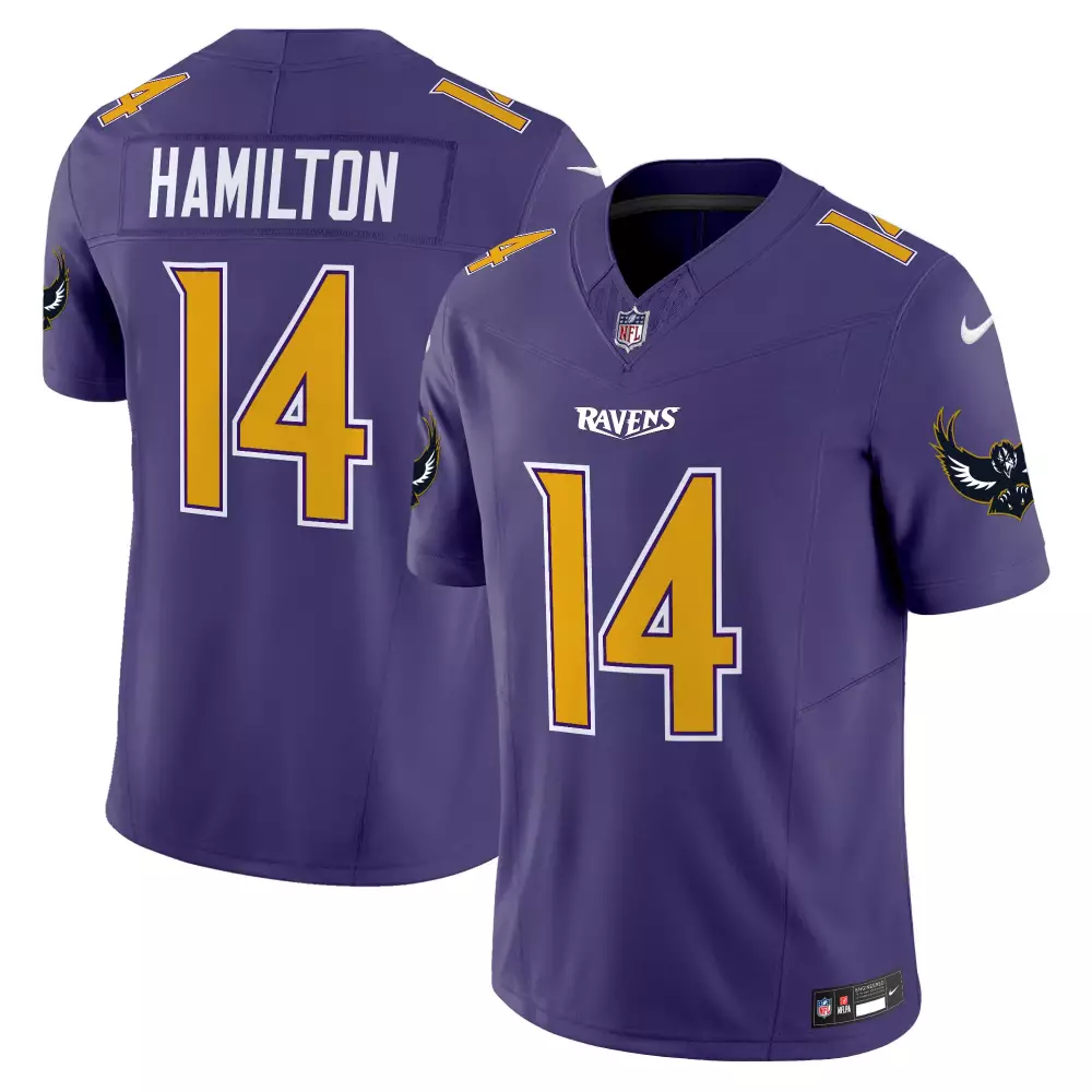 Kyle Hamilton Purple Ravens Special Vapor Limited Jersey | Stitched Fan Gear for Men, Women & Youth