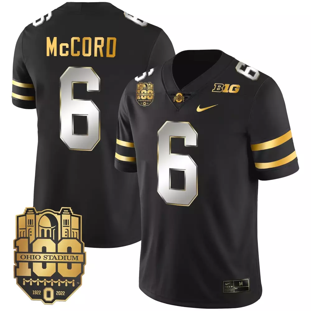 kyle mccord black limited mens ohio state buckeyes 2023 gray alternate jersey stitched