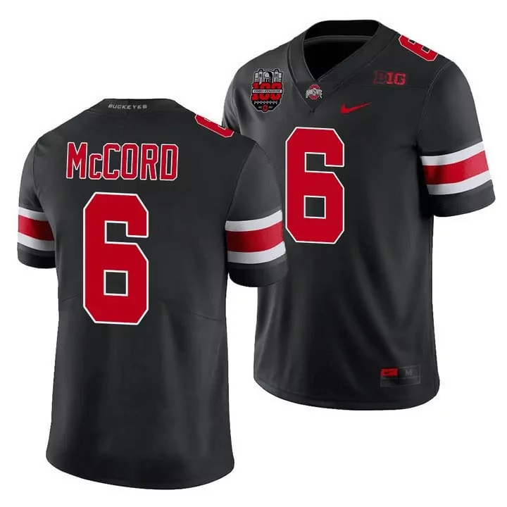 kyle mccord black mens ohio state buckeyes 2024 vapor limited jersey ohio patch all stitched