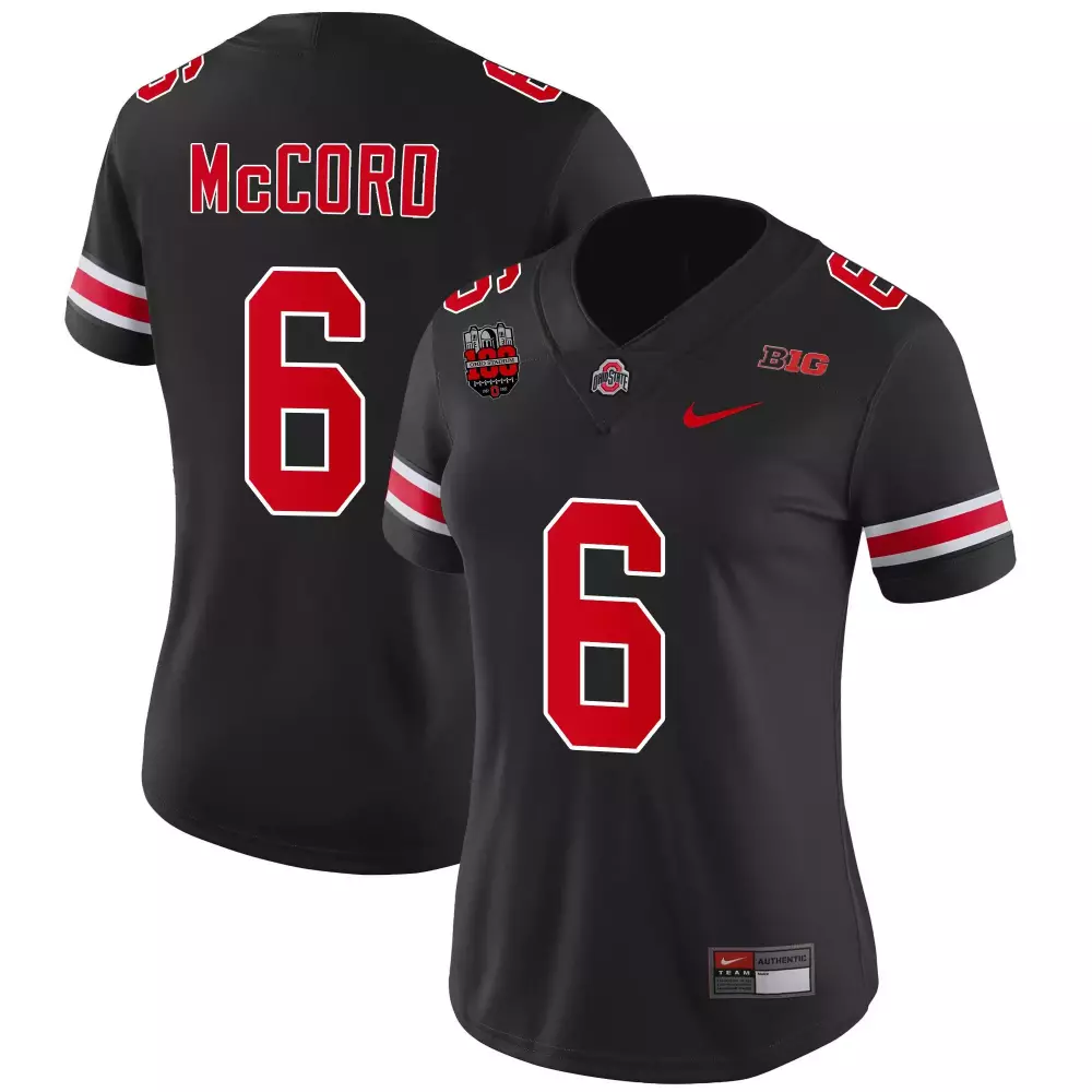 kyle mccord black womens ohio state buckeyes 2023 vapor limited jersey ohio patch all stitched