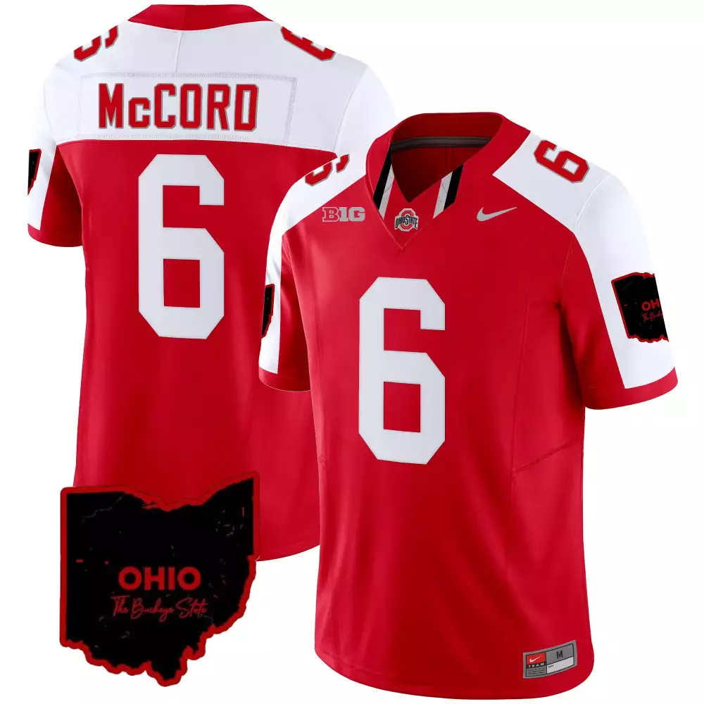 kyle mccord men ohio state buckeyes 2023 black gray jersey stitched