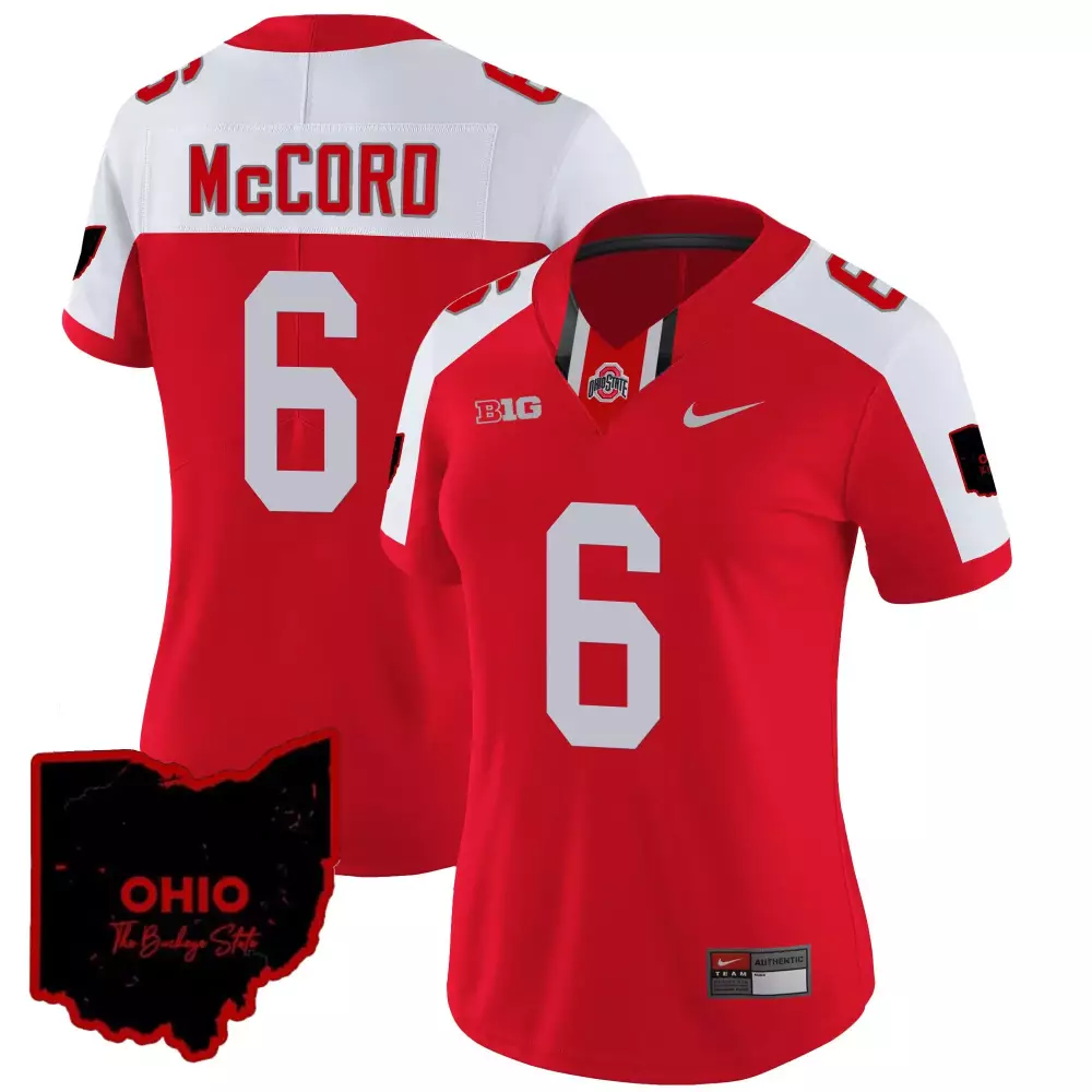 kyle mccord men ohio state buckeyes 2023 black gray jersey stitched