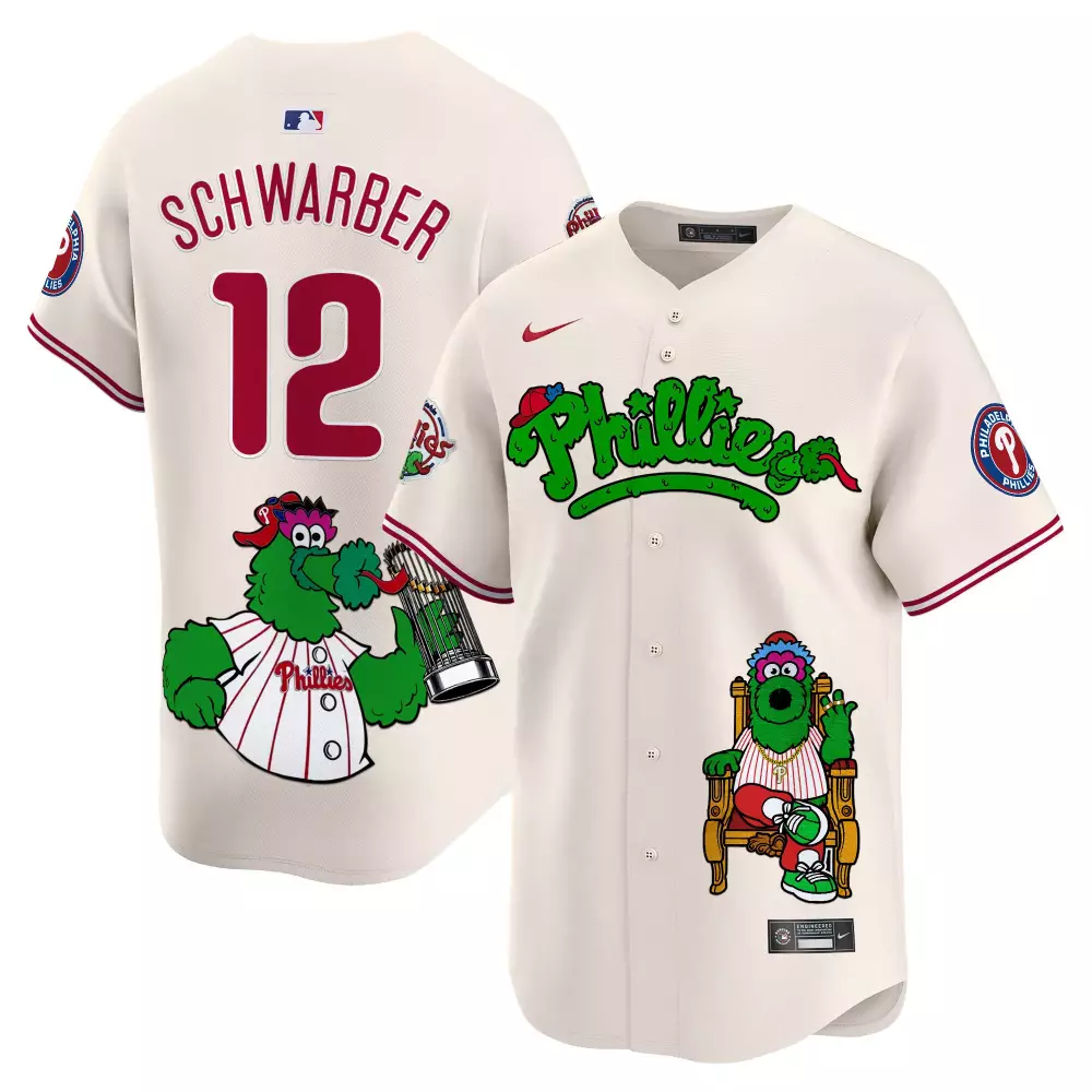 kyle schwarber cream unisex philadelphia phillies bubblegum pink vapor premier limited jersey v2 all stitched
