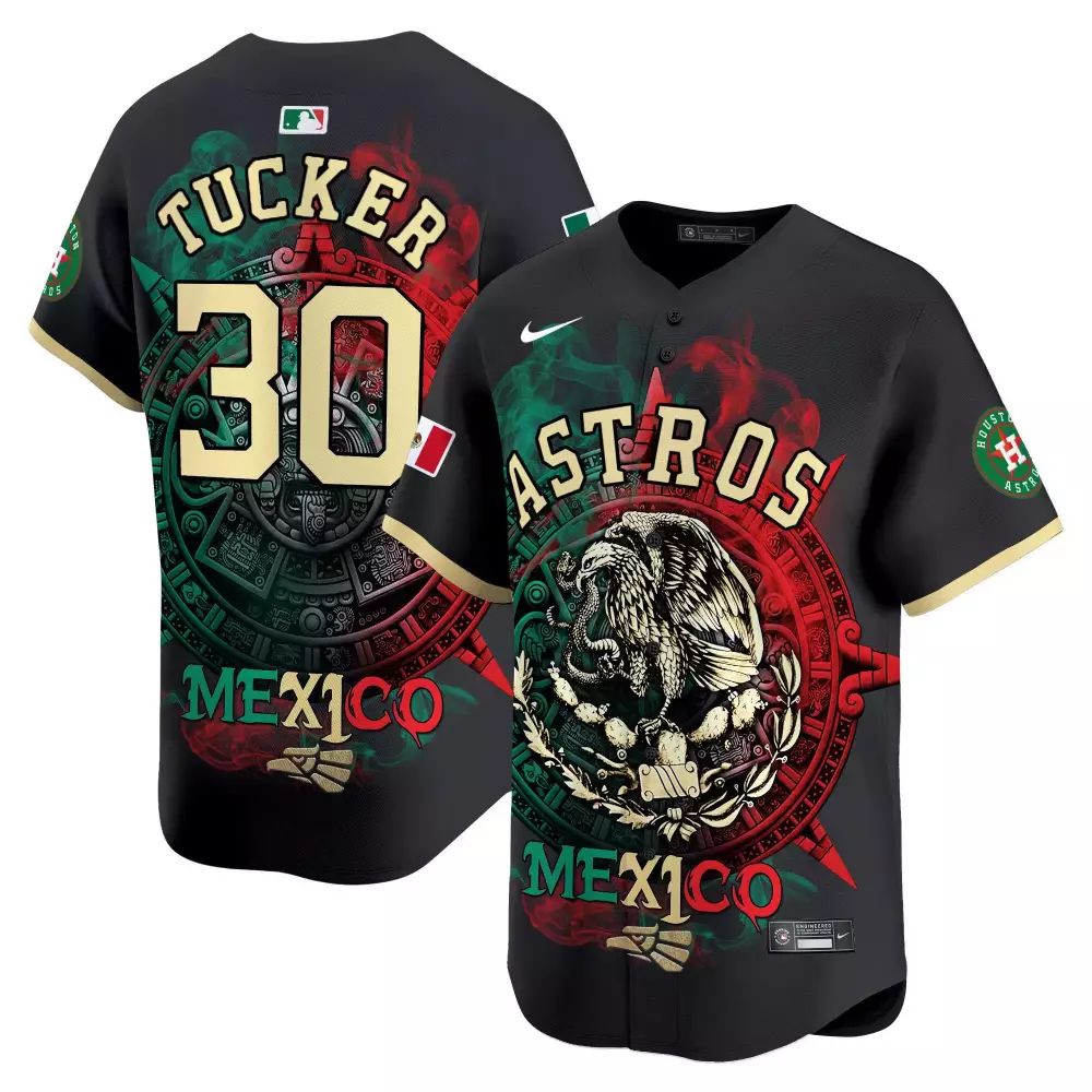 kyle tucker men houston astros 2024 rainbow guts vapor premier limited jersey all stitched