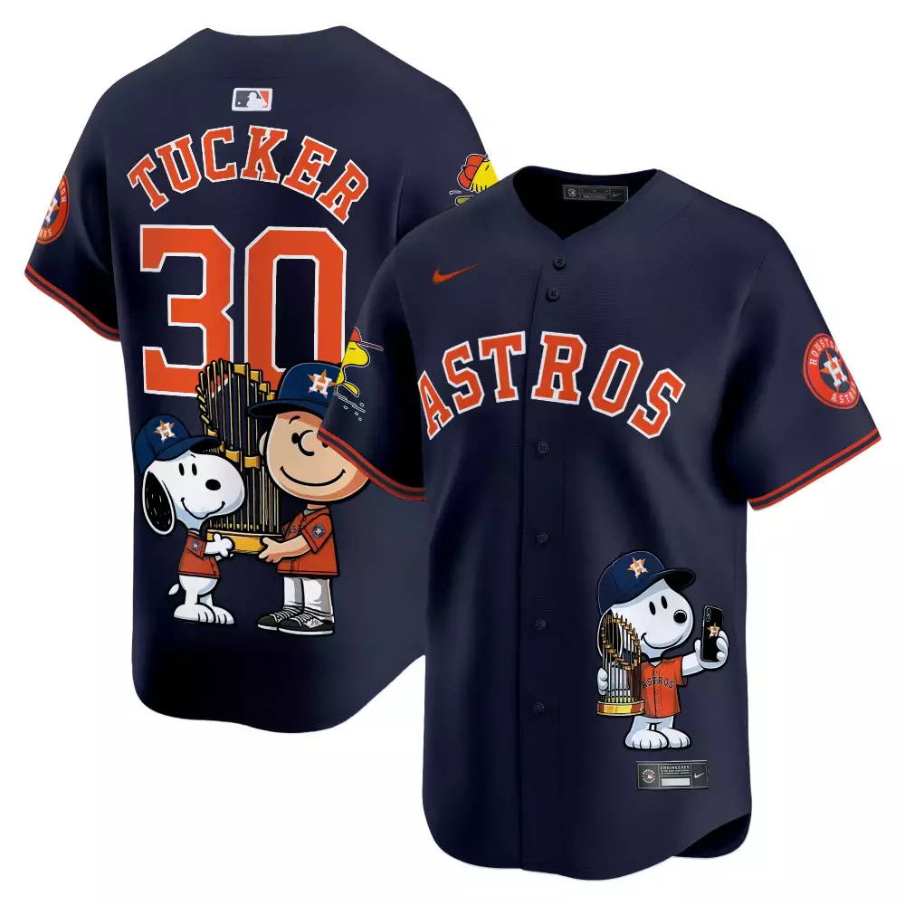 Kyle Tucker Houston Astros Unisex Navy Deadpool Vapor Premier Jersey | Printed | Limited Edition Fan Gear | For Men, Women & Youth