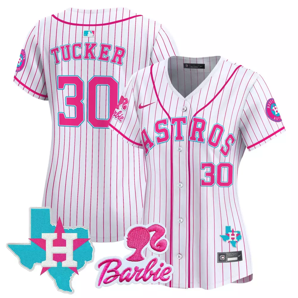 kyle tucker pink mens houston astros cactus jack patch vapor premier limited jersey v12 stitched