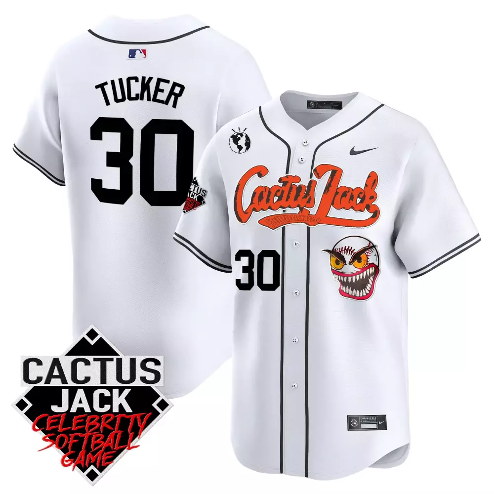 kyle tucker white mens houston astros aztec warrior skull vapor premier limited jersey v2 printed