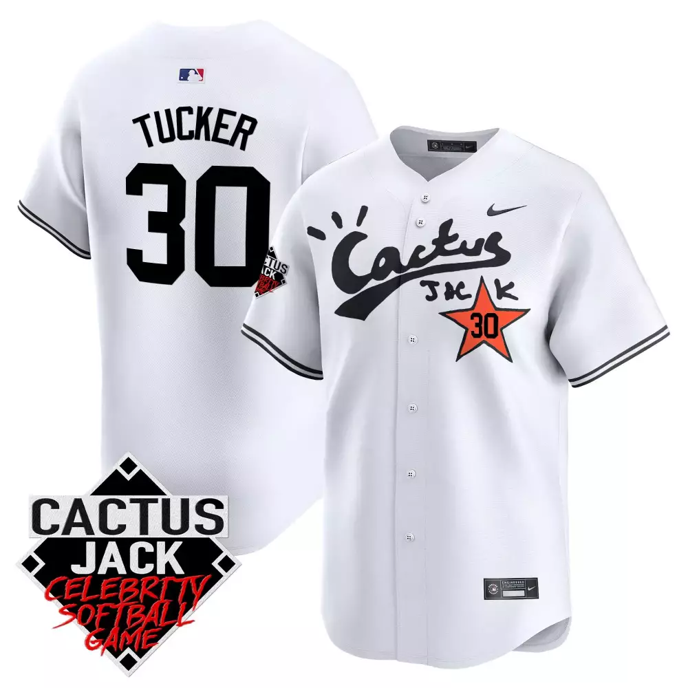 kyle tucker white mens houston astros aztec warrior skull vapor premier limited jersey v2 printed