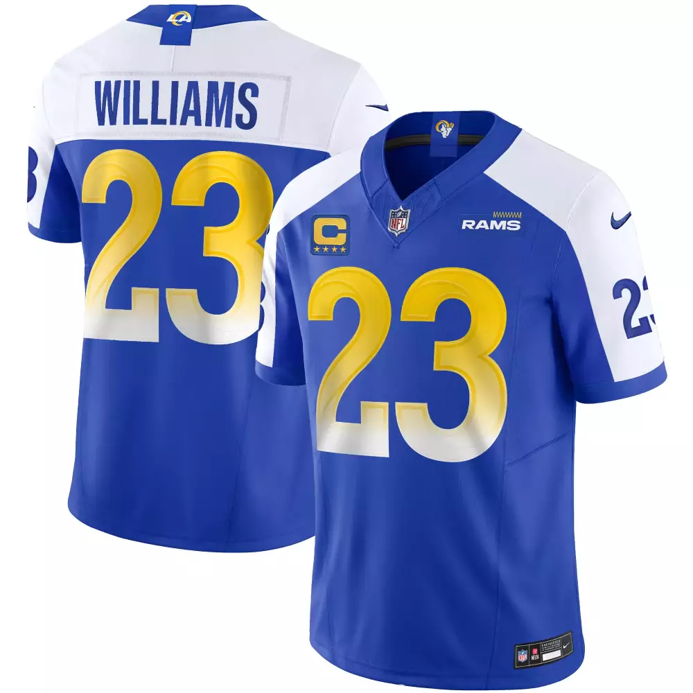 Kyren Williams 2024 NFC West Champions Jersey | Royal Style Vapor Limited Edition for Men | Fan Gear for All