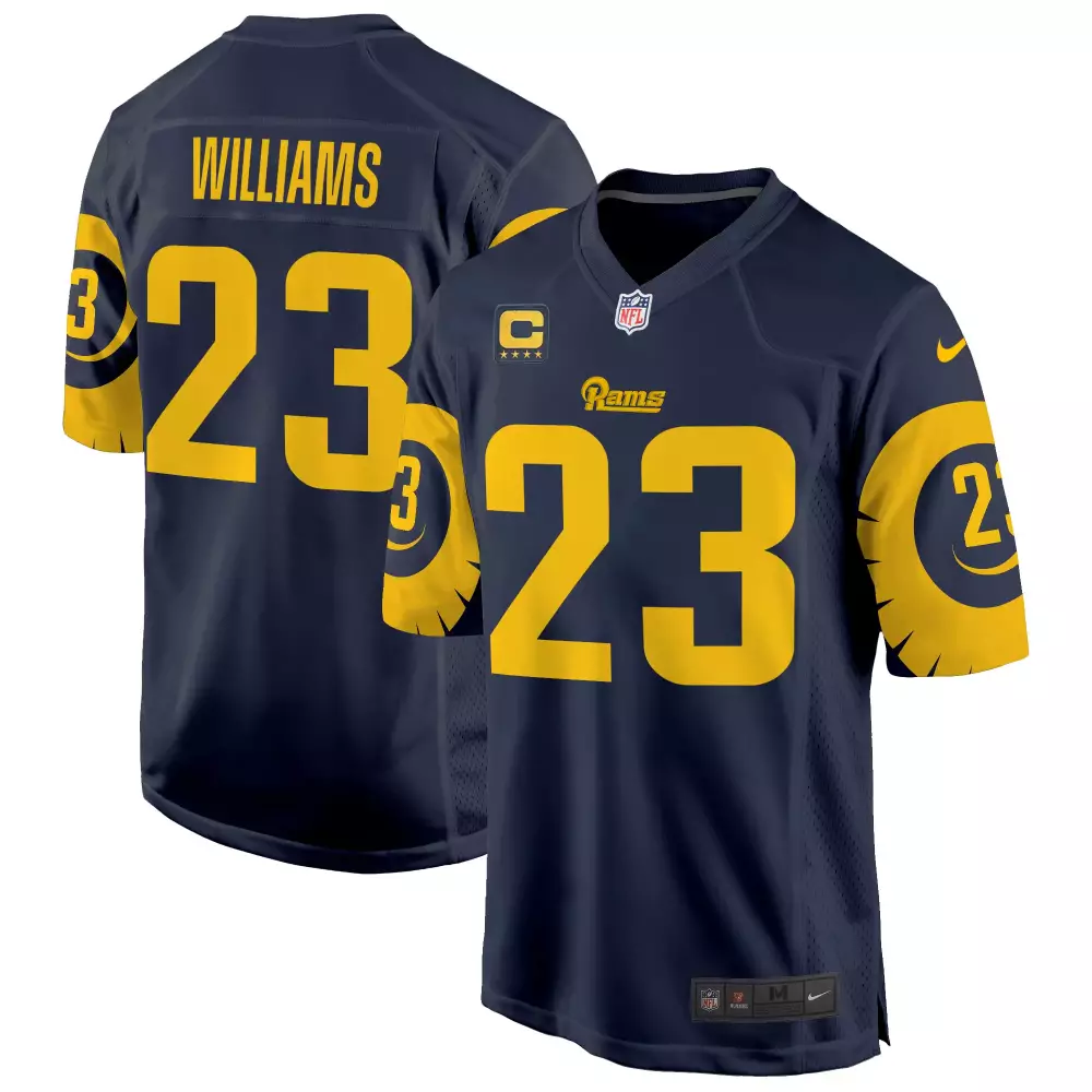 kyren williams men los angeles rams 2025 rivalries vapor limited jersey all stitched