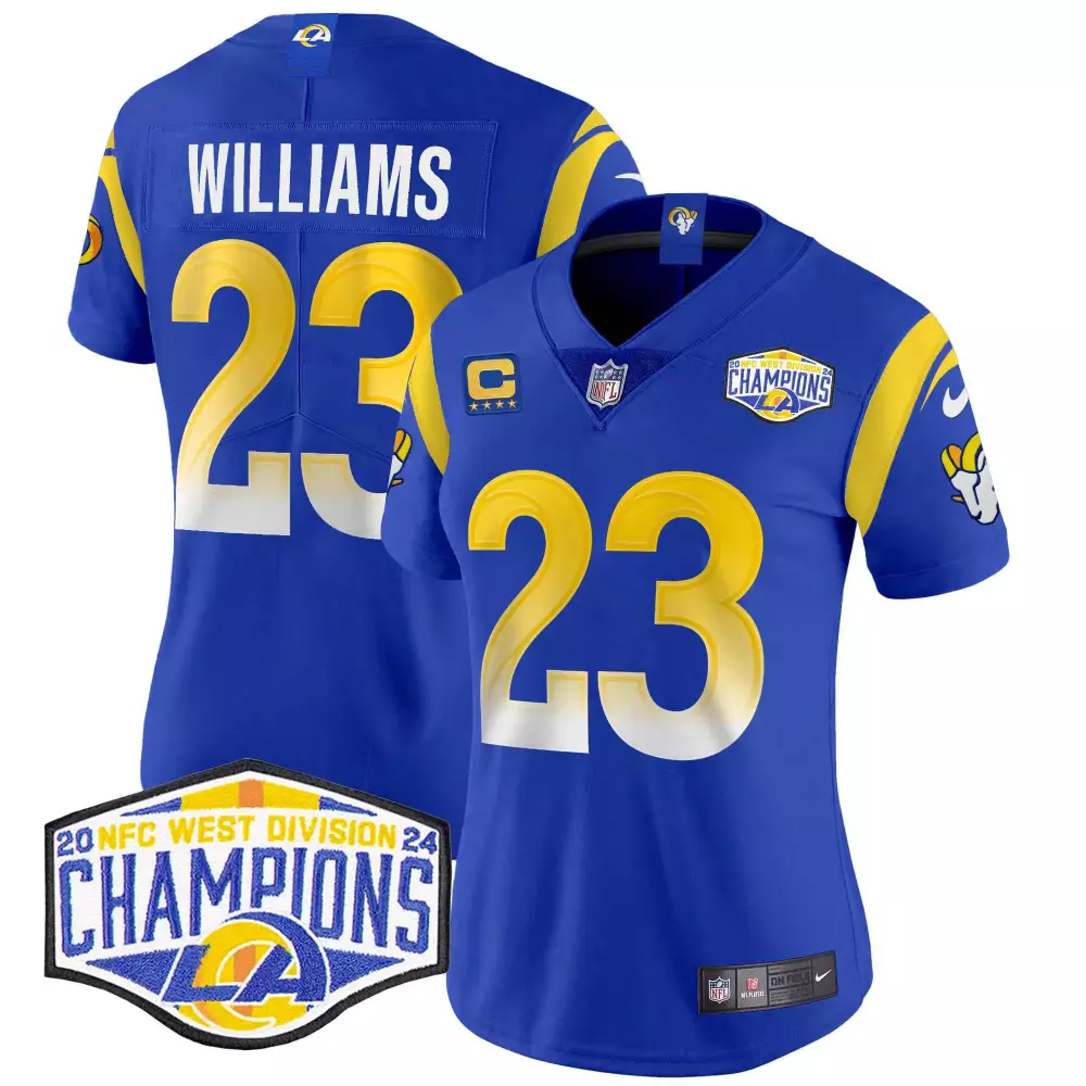 kyren williams royal mens los angeles rams vapor limited jersey all stitched
