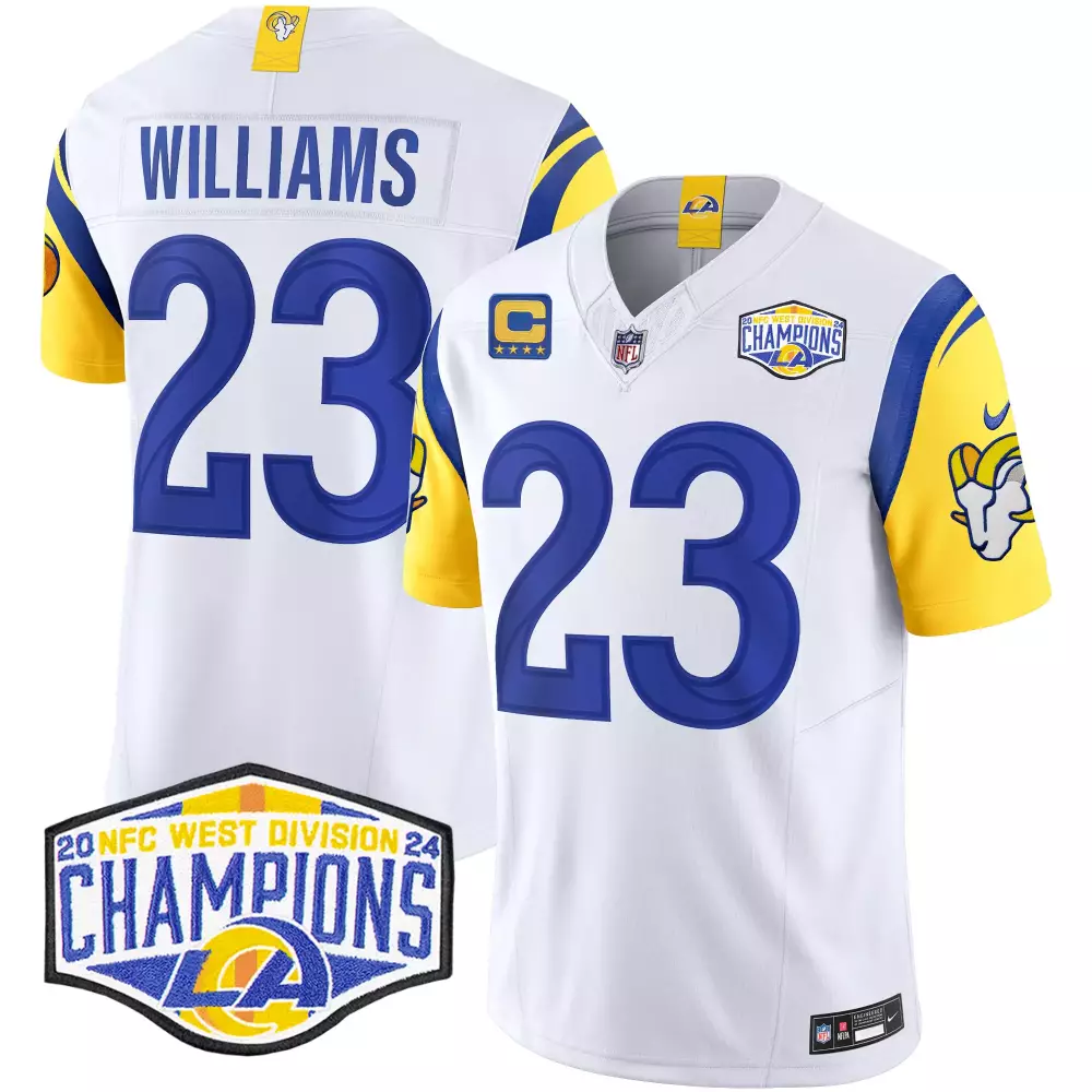 kyren williams royal womens los angeles rams vapor limited jersey v2 all stitched