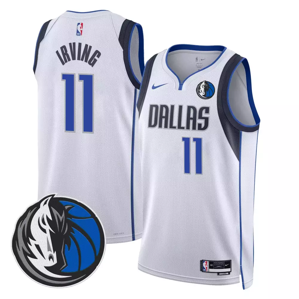 kyrie irving association mens dallas mavericks swingman jersey v2 all stitched