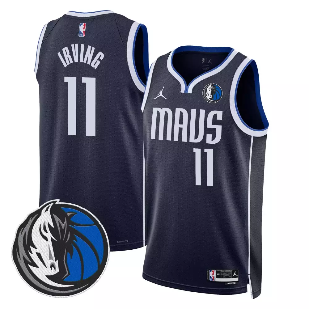 kyrie irving red mens dallas mavericks mexico vapor baseball jersey all stitched