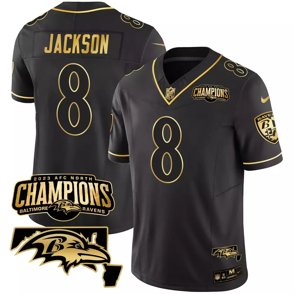 Lamar Jackson Black Alternate Men's Baltimore Ravens Maryland Patch Vapor Limited Jersey | All Stitched | For Men, Women & Youth