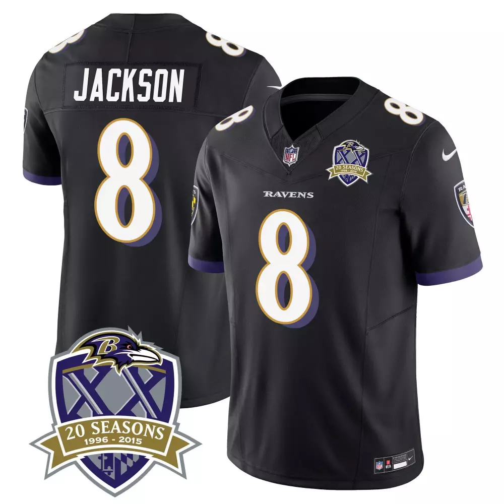 lamar jackson black mens baltimore ravens 2024 maryland flag vapor limited jersey v2 all stitched