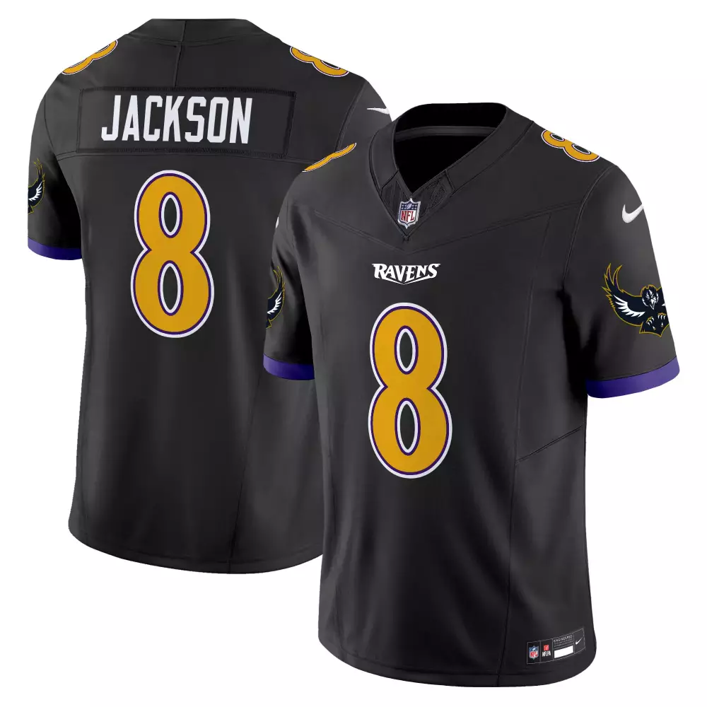 Lamar Jackson Baltimore Ravens Purple Vapor Fuse Limited Jersey | Stylish Game Day Outfit | For Men, Women & Youth