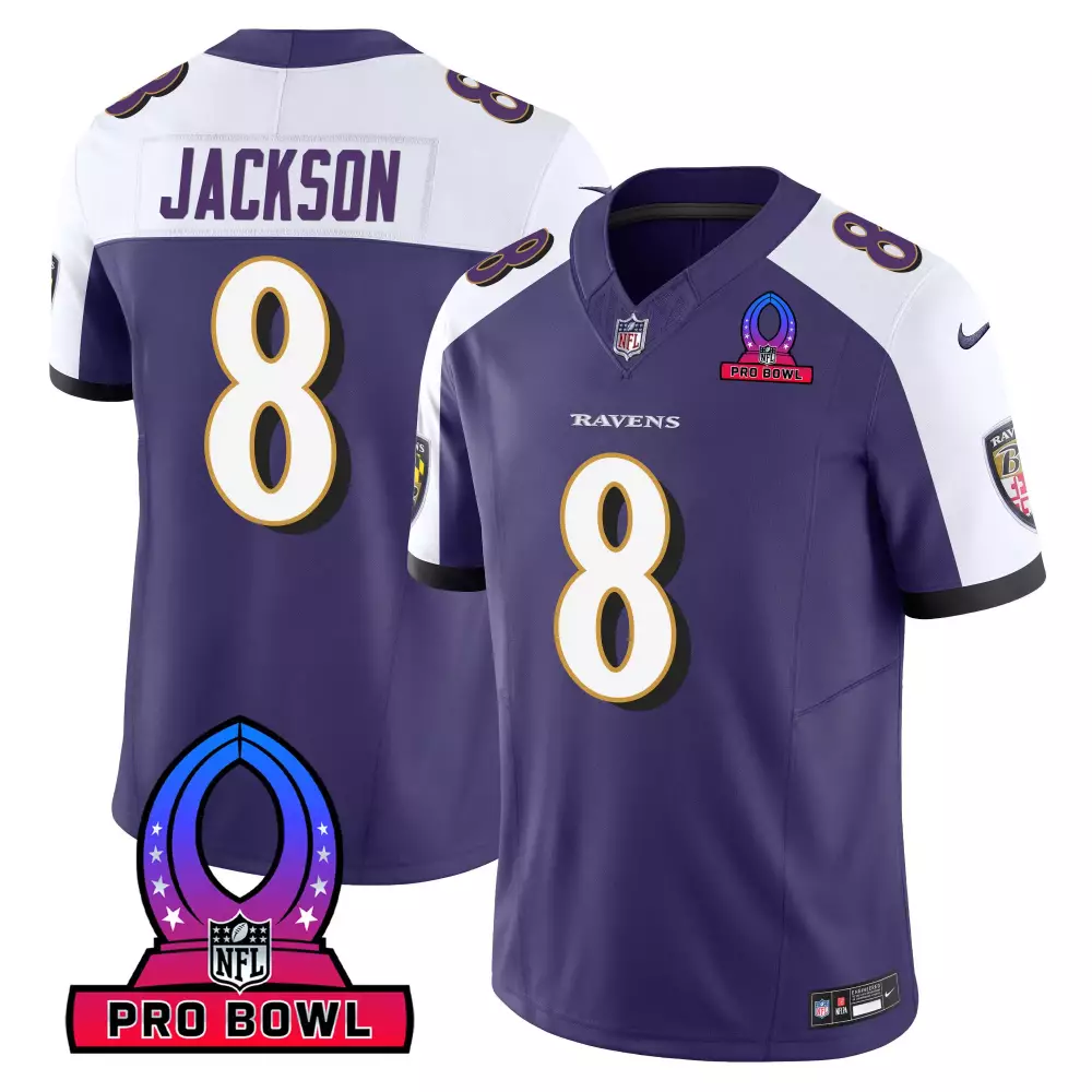 Lamar Jackson Purple Alternate Men's Baltimore Ravens 2024 Maryland Flag Vapor Limited Jersey | Stitched | Fan Gear for All | For Men, Women & Youth