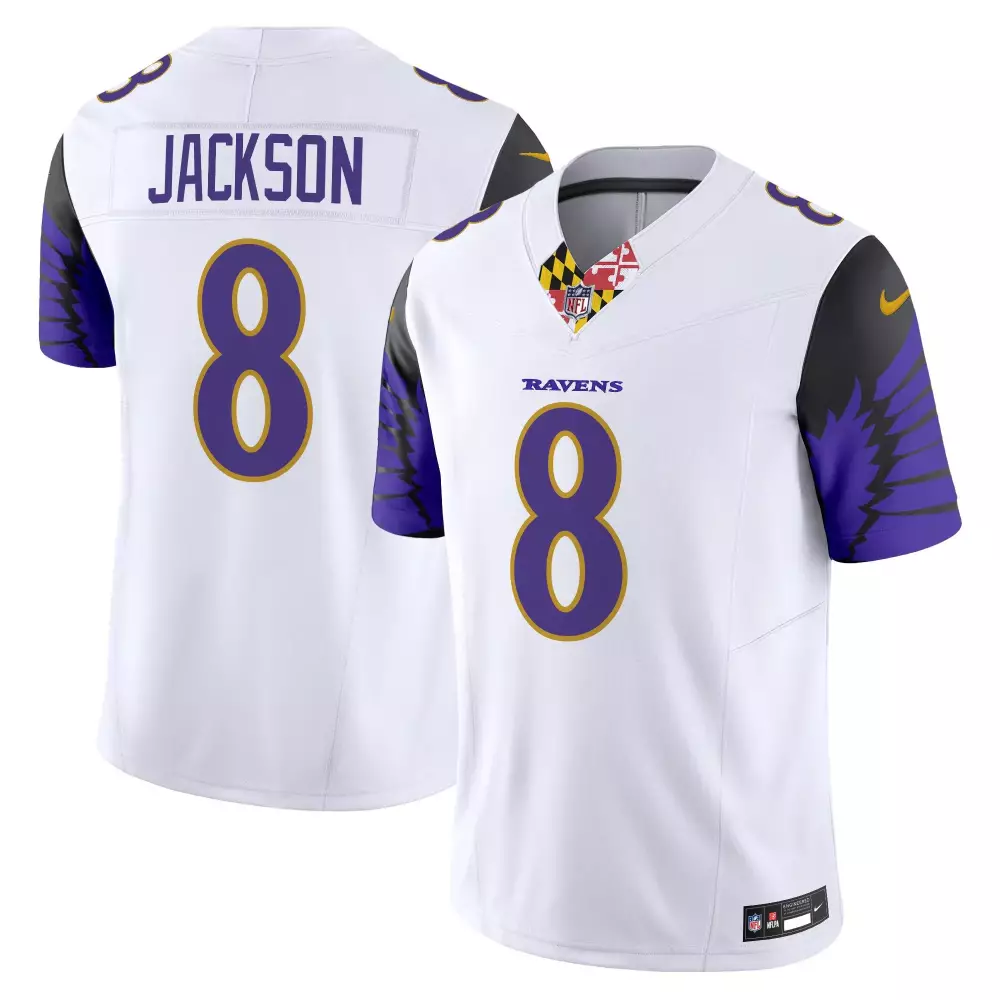 Lamar Jackson Baltimore Ravens Purple Vapor Fuse Limited Jersey | Stylish Game Day Outfit | For Men, Women & Youth