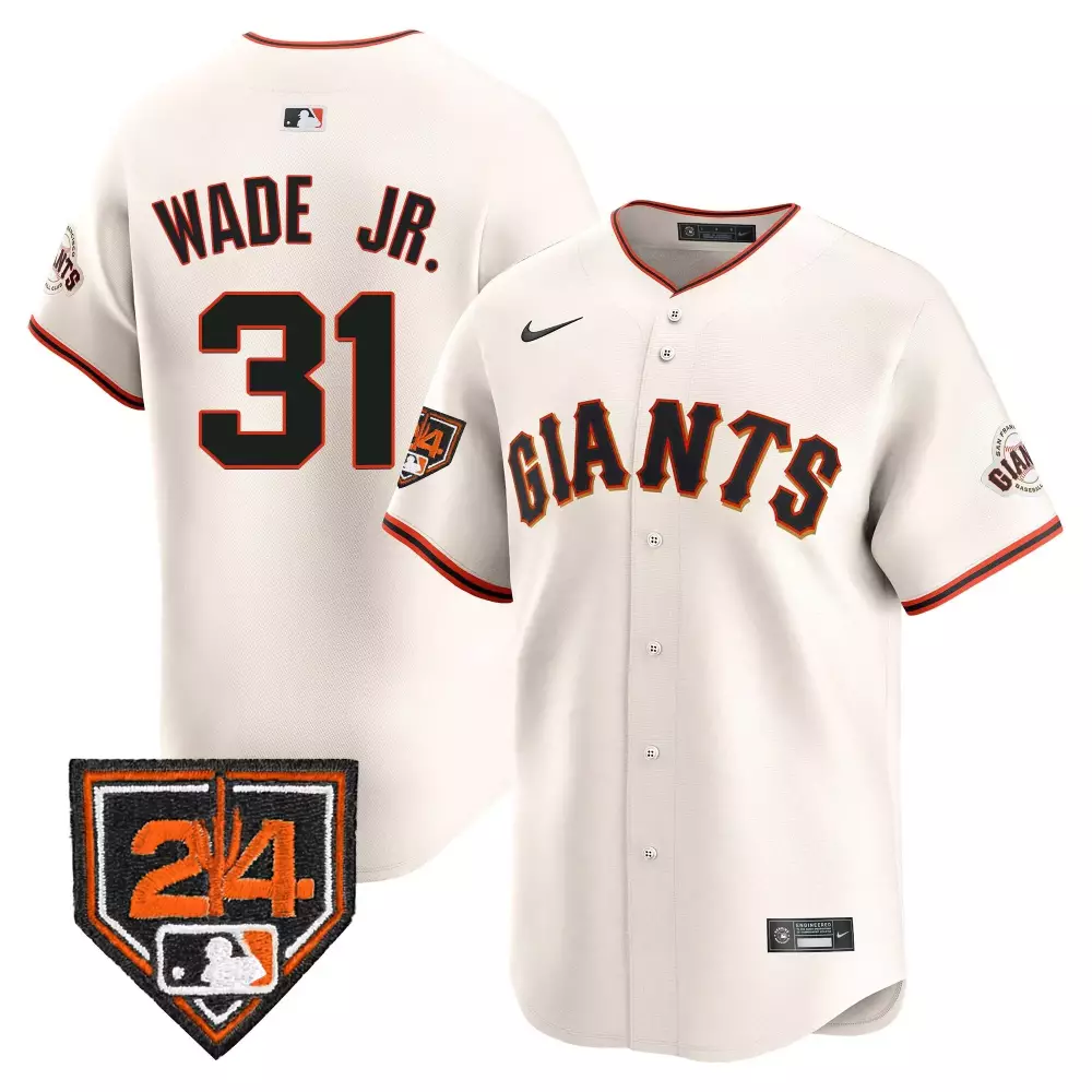 lamonte wade jr cream mens san francisco giants 2024 spring training vapor premier limited jersey all stitched