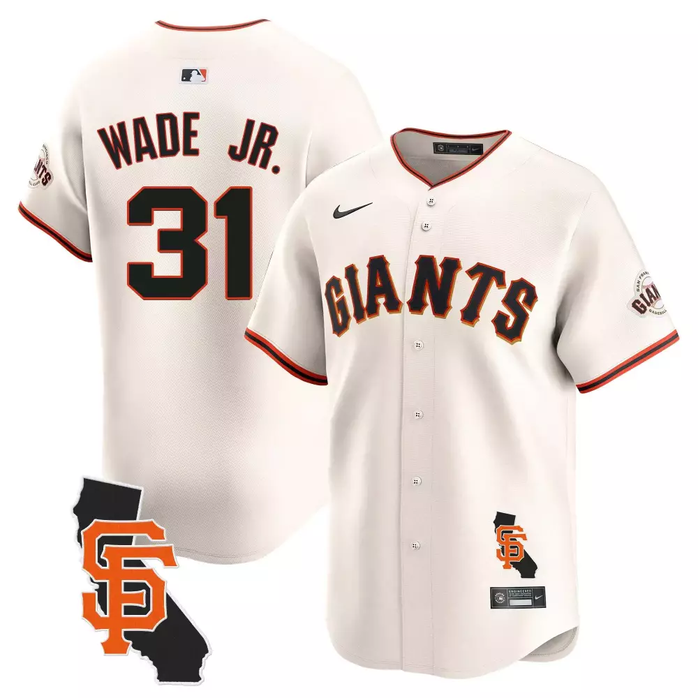 lamonte wade jr cream mens san francisco giants 2024 spring training vapor premier limited jersey all stitched