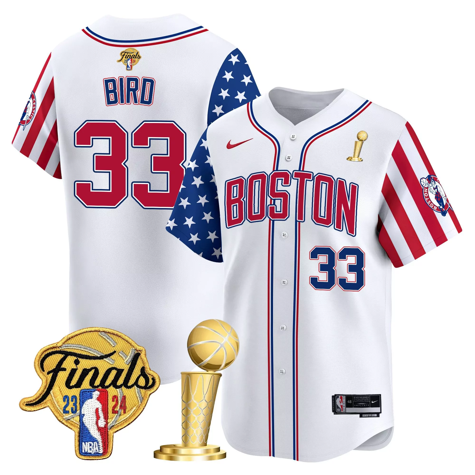 larry bird white gold mens boston celtics swingman jersey all stitched