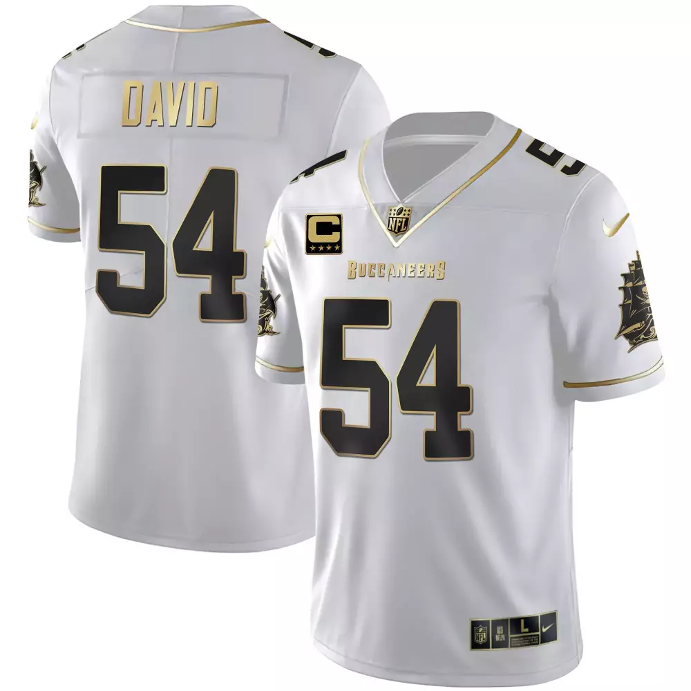 lavonte david white gold mens tampa bay buccaneers gold vapor jersey all stitched