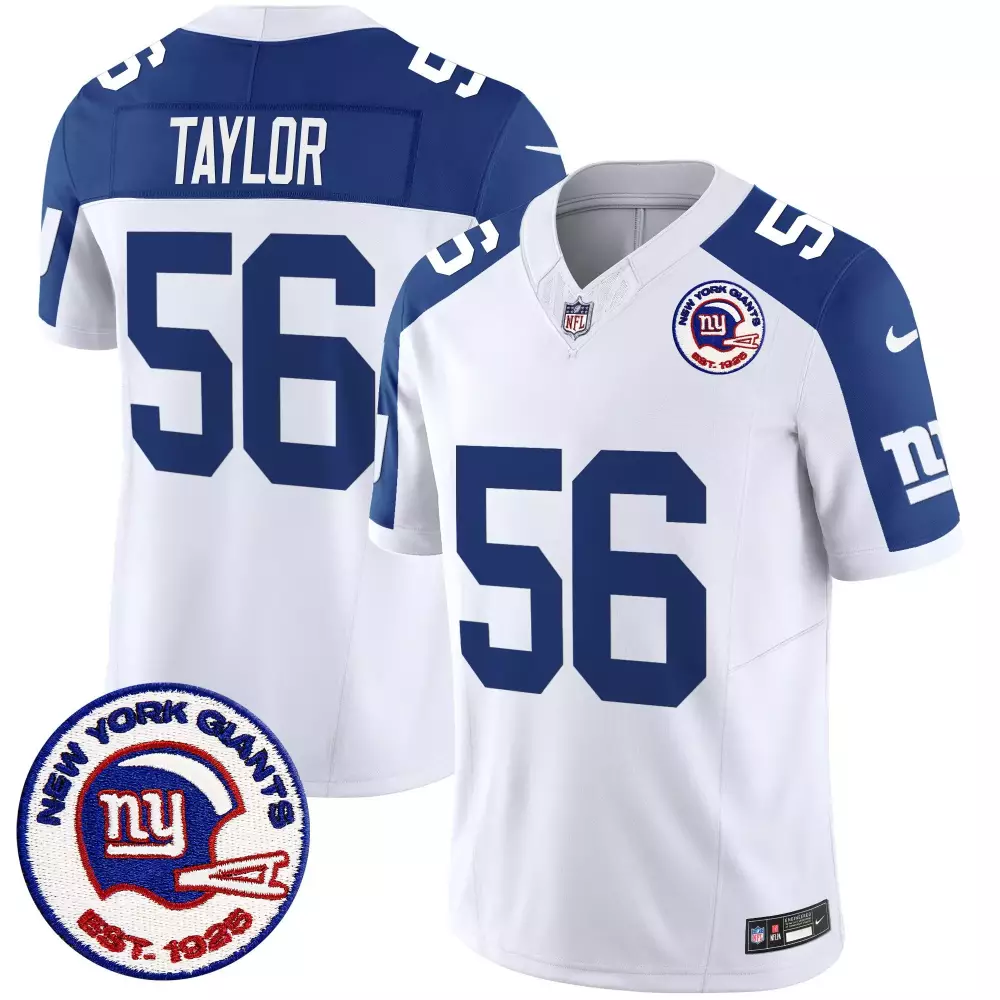 lawrence taylor white mens san francisco giants vapor limited jersey all stitched