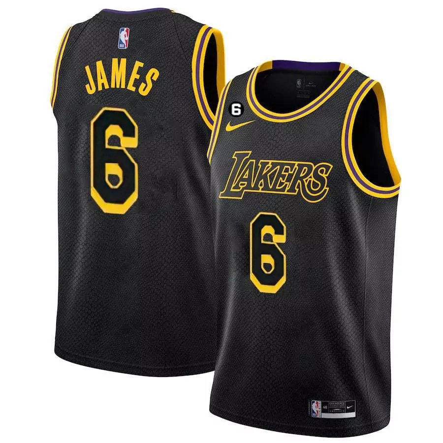 lebron james association mens los angeles lakers swingman jersey all stitched