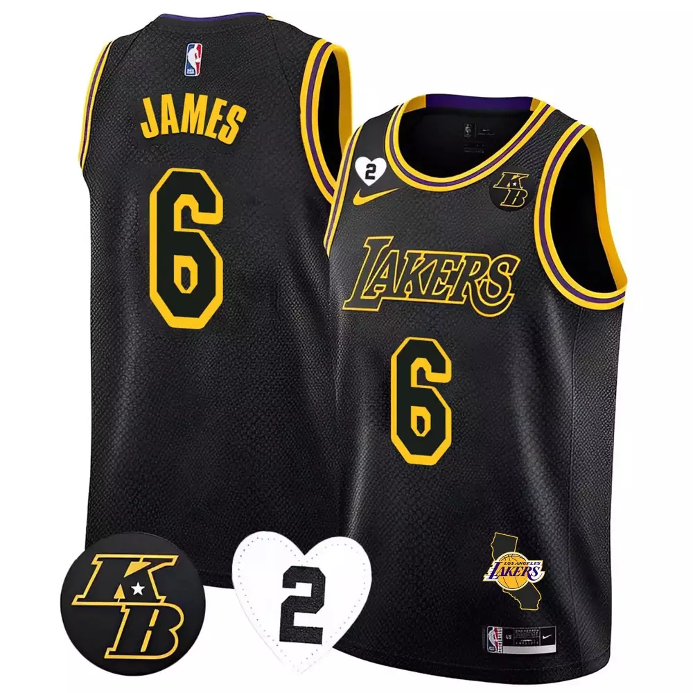 lebron james icon mens los angeles lakers swingman jersey all stitched