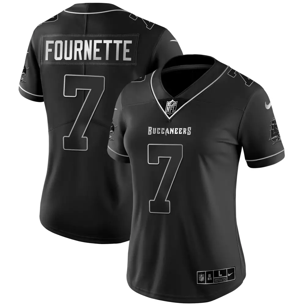 leonard fournette black limited womens tampa bay buccaneers vapor gold jersey all stitched