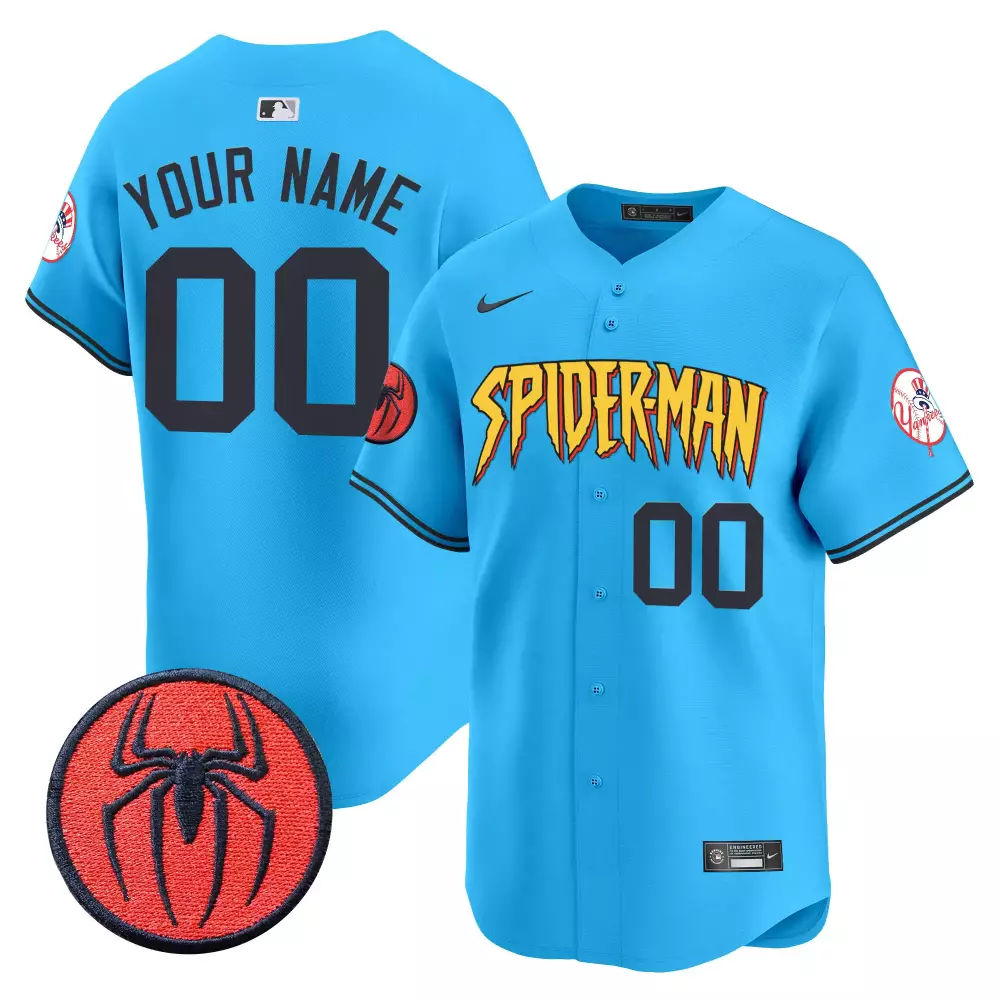 light blue men new york yankees peanut snoopy vapor premier limited custom jersey printed