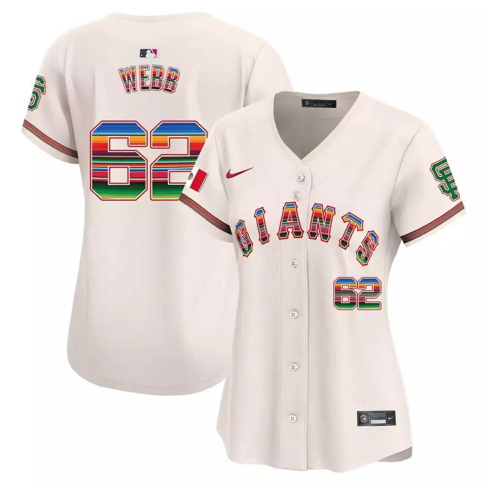 logan webb cream mens san francisco giants mexico cool base limited jersey all stitched