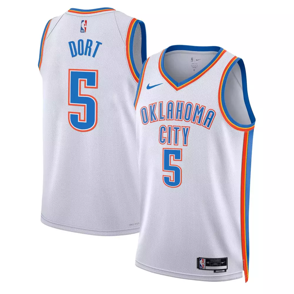 luguentz dort 2425 city mens oklahoma city thunder swingman jersey oklahoma patch all stitched