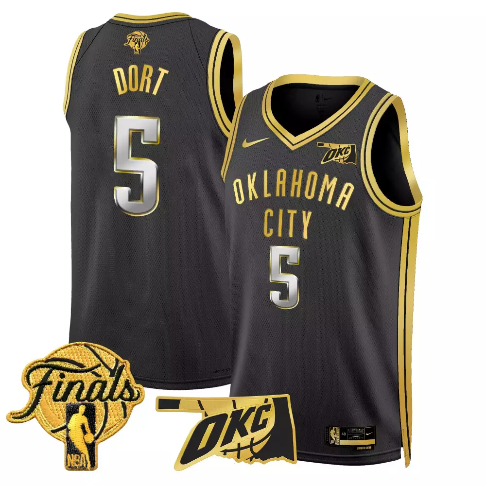 luguentz dort association mens oklahoma city thunder swingman jersey v2 all stitched