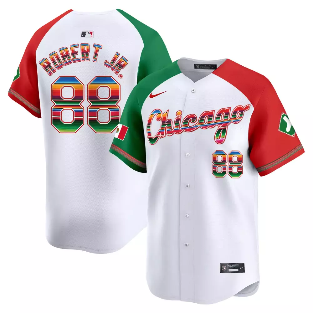 Luis Robert Jr. V3 Mexico Vapor Premier Limited Jersey | Chicago White Sox Alternate | All Stitched | For Men, Women & Youth