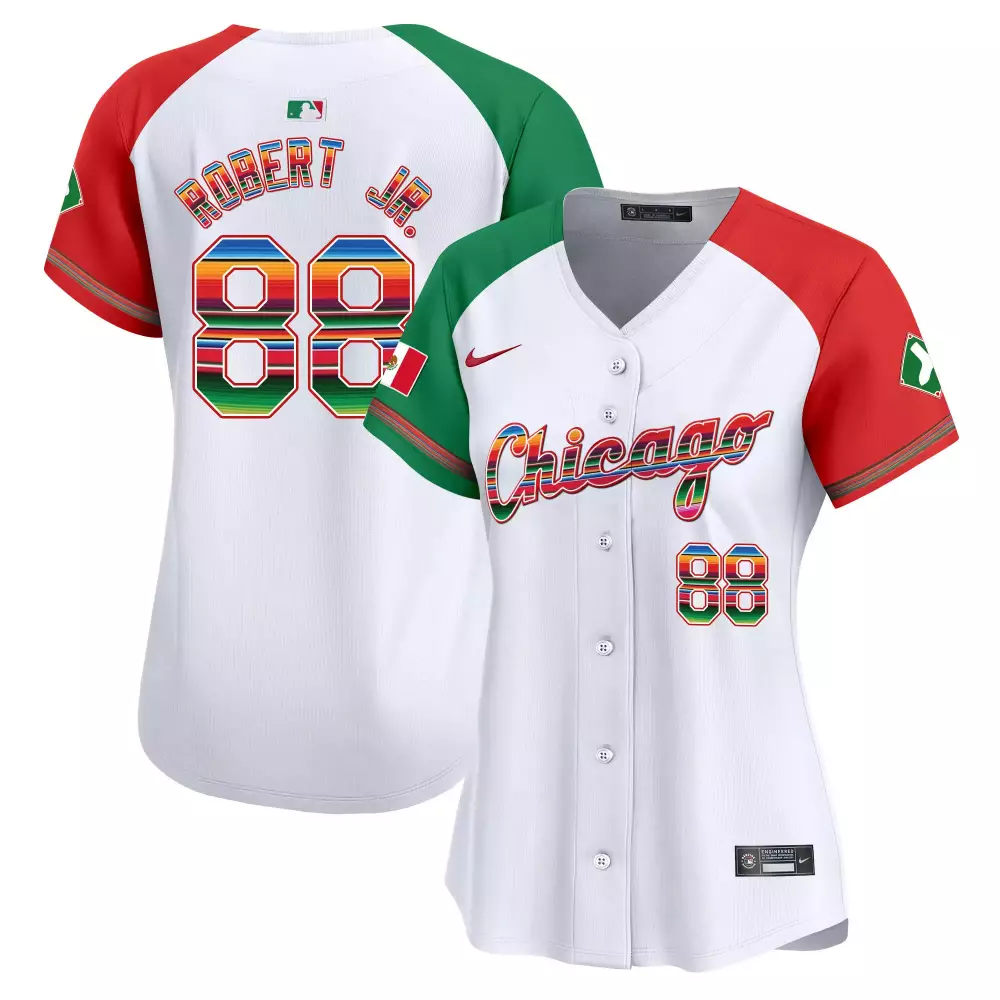 Luis Robert Jr. Women's V3 Mexico Vapor Premier Limited Jersey | Chicago White Sox Alternate | All Stitched | For Women