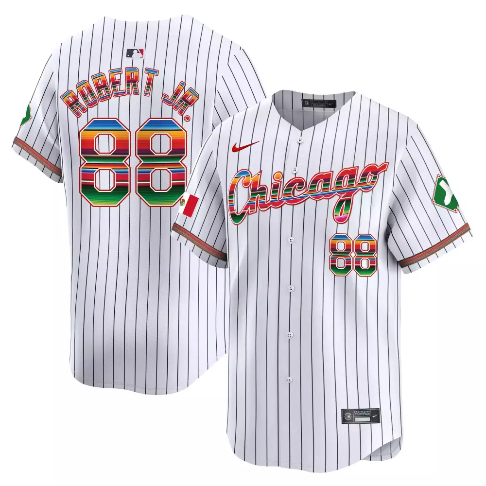 Luis Robert Jr. Red Mexico Jersey | Premier Limited Edition | Stitched Fan Gear for Men, Women & Youth