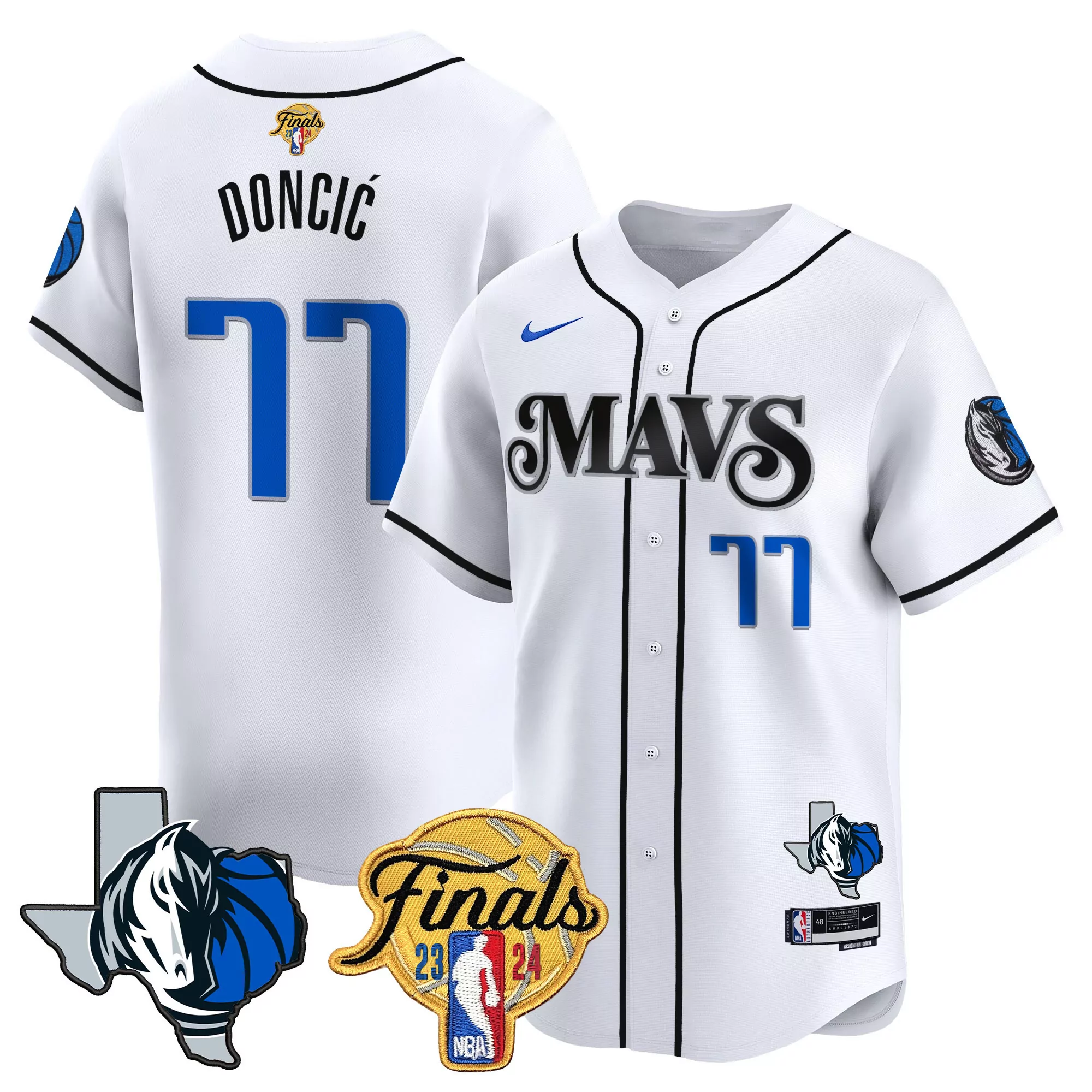 luka doncic white gold mens dallas mavericks swingman jersey v2 all stitched