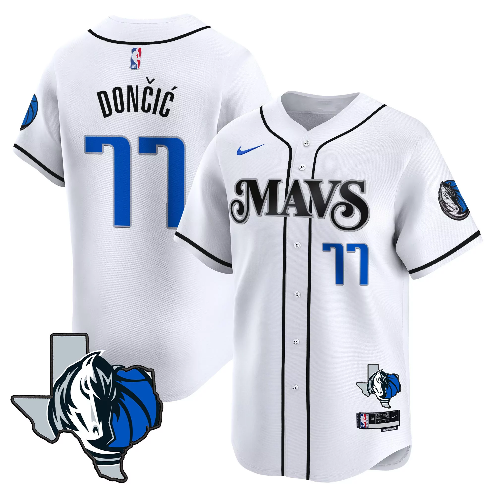 luka doncic white gold mens dallas mavericks swingman jersey v2 all stitched