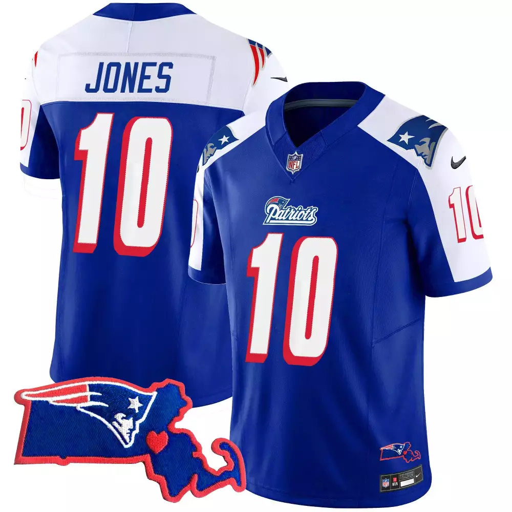 mac jones 1996 alternate womens new england patriots bill belichick 6x champions vapor jersey all stitched
