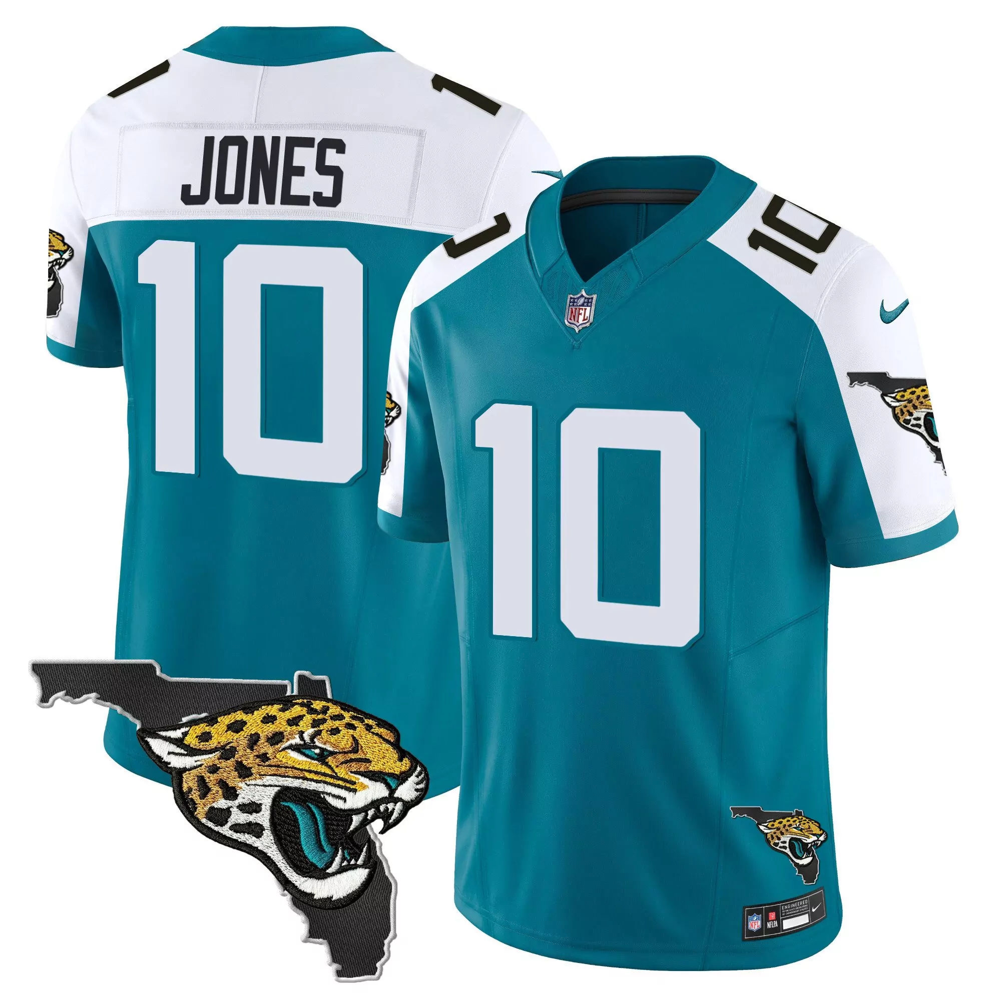 foyesade oluokun teal mens jacksonville jaguars vapor limited jersey all stitched