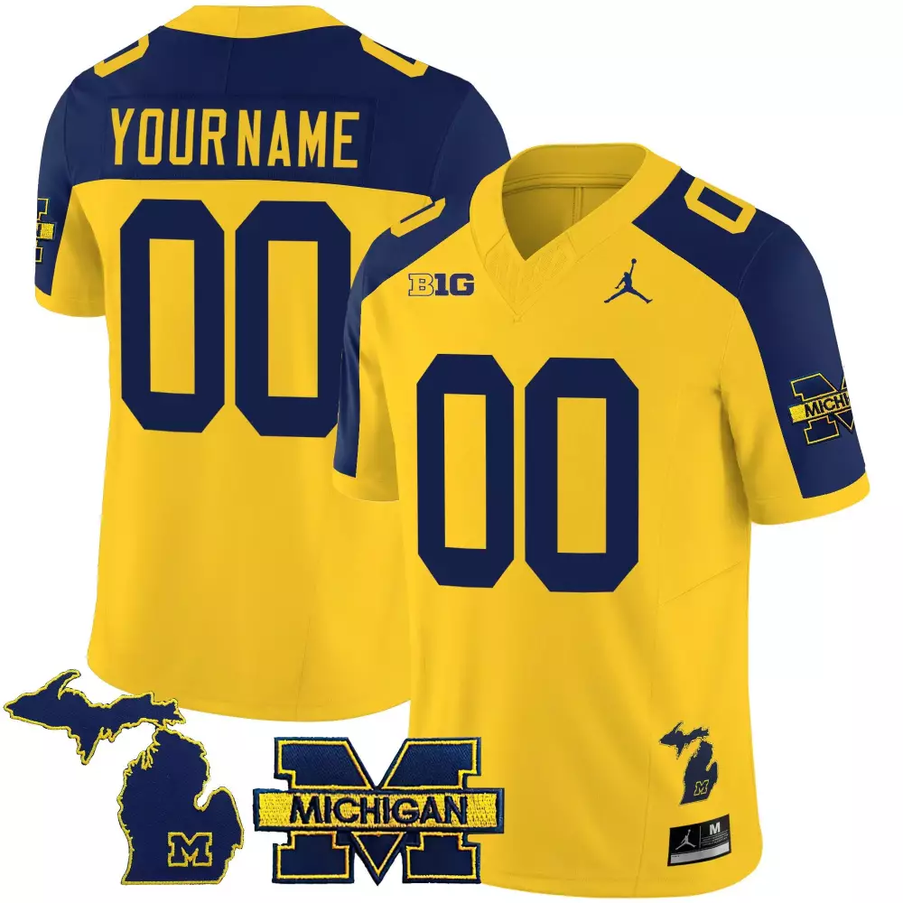 Maize Alternate Women's Michigan Wolverines 2023 Special Custom Jersey V3 | Stitched Fan Gear for Game Day | For Men, Women & Youth