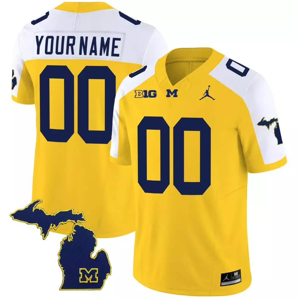 Maize Alternate Women's Michigan Wolverines 2023 Special Custom Jersey V3 | Stitched Fan Gear for Game Day | For Men, Women & Youth