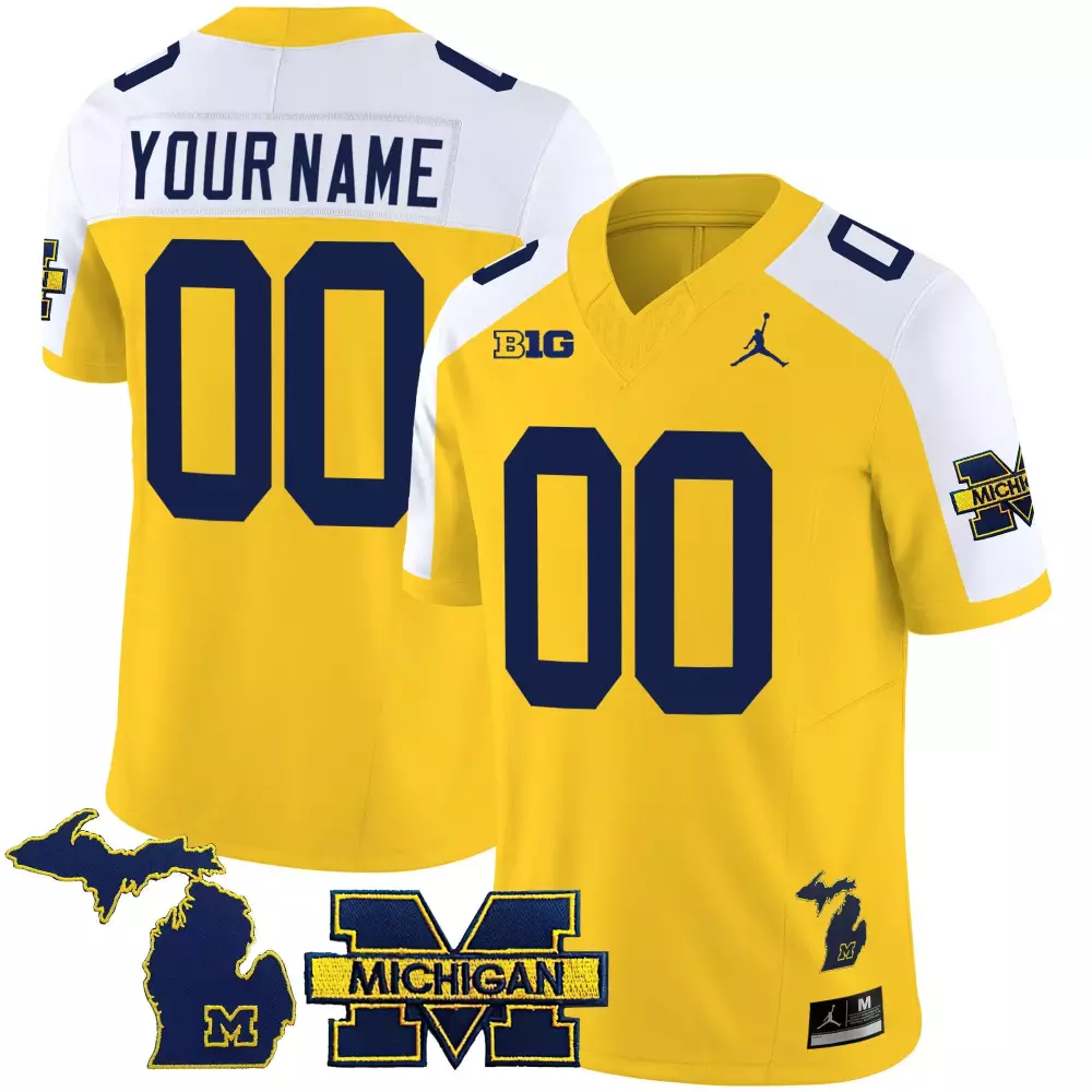 Maize Alternate Women's Michigan Wolverines 2023 Special Custom Jersey V3 | Stitched Fan Gear for Game Day | For Men, Women & Youth