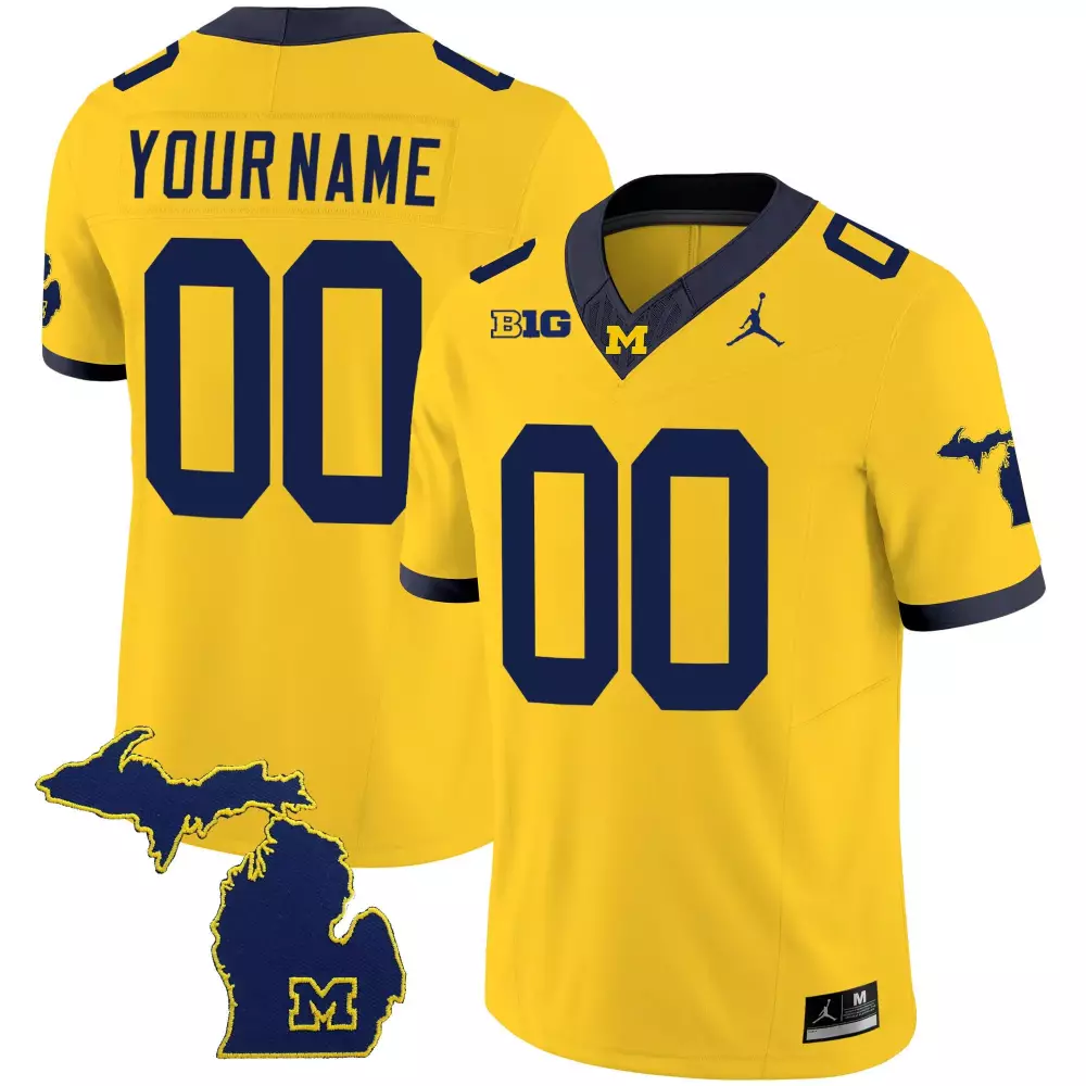 Michigan Wolverines 2023 Special Custom Jersey V2 | All Stitched | Limited Edition Fan Gear | For Men, Women & Youth