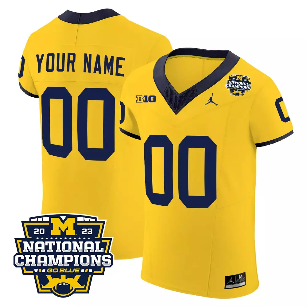 Michigan Wolverines Tom Brady Youth Jersey 2023 | All Stitched White with Rose Bowl Patch | For Youth