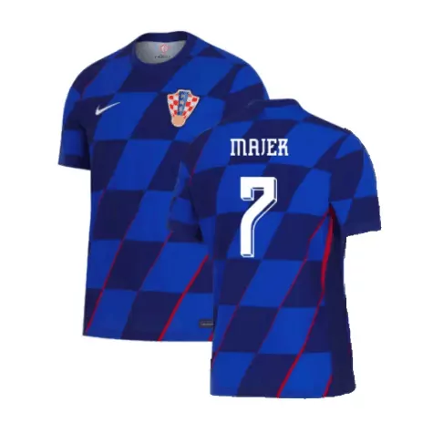 majer away mens croatia 2024 stadium homeaway soccer jersey