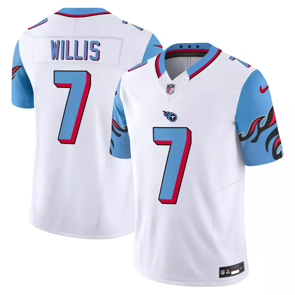 Malik Willis Men's Titans Throwback Jersey | All Stitched Fan Gear | For Men, Women & Youth