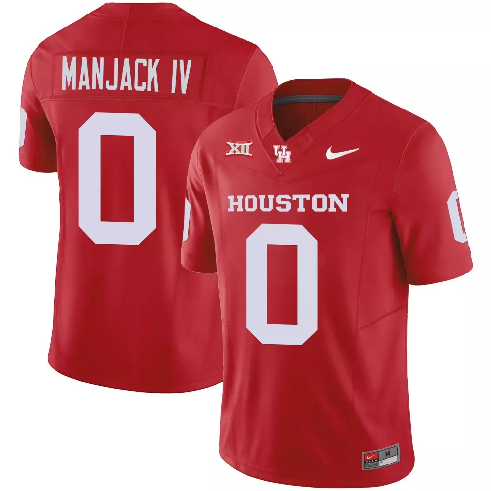 manjack iv light blue youths houston cougars 2023 oilers inspired vapor jersey all stitched
